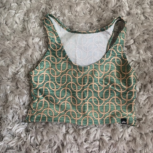 Booty by Brabants Tops - Booty by Brabants Golden Hour Tank in Verde